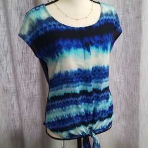 Apt. 9  tie front, sleeveless